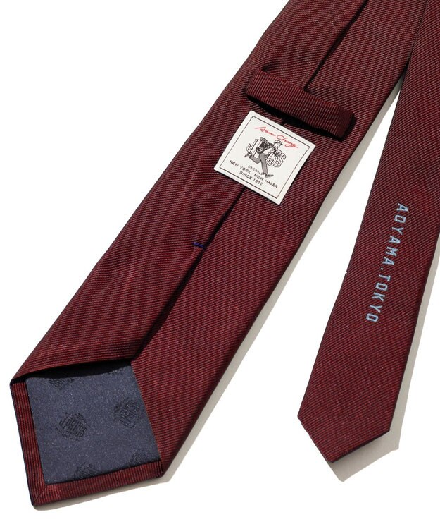 J.PRESS MEN 【AaronChang】ジャガード ネクタイ ワイン系