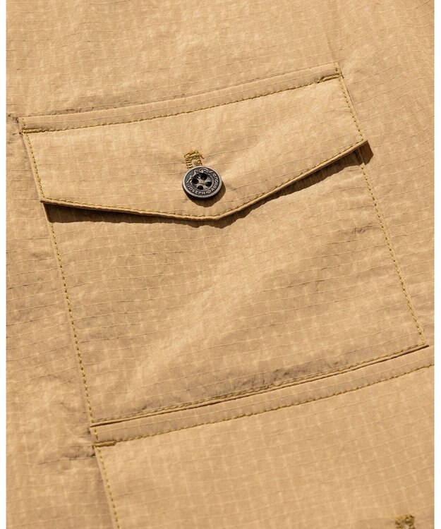 JOSEPH ABBOUD MOUNTAIN 【ECO撥水・軽量/男女兼用】Teeamu Jarviコラボベスト ベージュ系