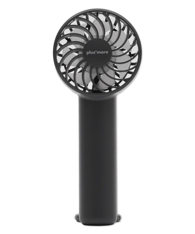 WEGO 【冷却/携帯扇風機/熱中症対策】カラビナ付ハンディファン ダークグレー