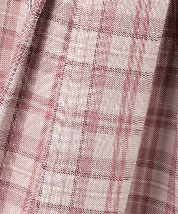 ANY KIDS 【2点セット】セーラージャケット+チェックワンピース ピンクベージュ