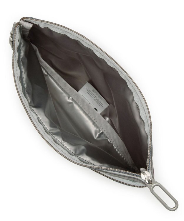 LeSportsac CLASSIC 3 ZIP POUCH/ラッシュメドウ/バーガンディC ラッシュメドウ/バーガンディC