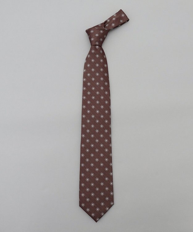 GOTAIRIKU GOTAIRIKU別注【MANTERO SETA/マンテロ・セタ】ネクタイ_小紋柄 ブラウン系8