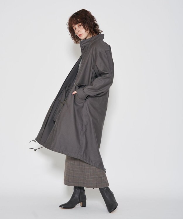 J.PRESS YORK STREET 【UNISEX】モッズコート グレー系