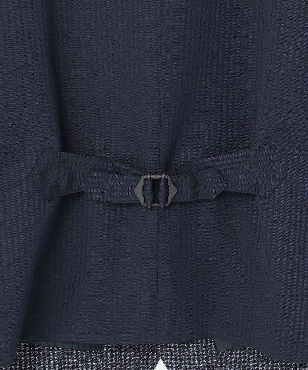 JOSEPH ABBOUD ライトウェーブ ベスト ネイビー系7