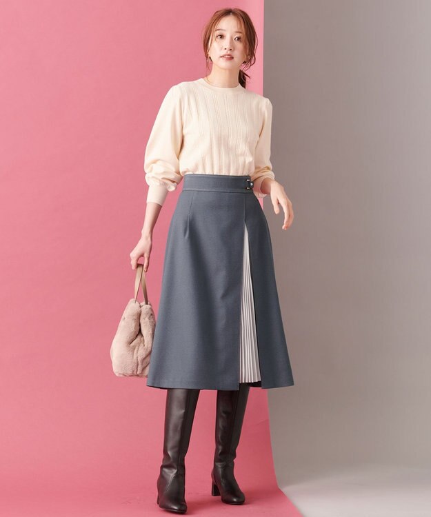 ANY SIS ノーブルレディロング ブーツ ブラック