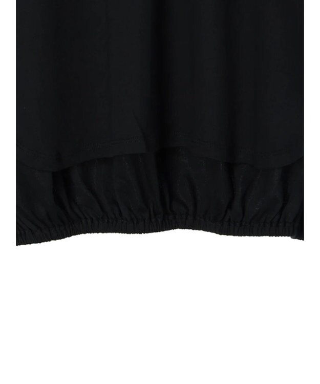 AMERICAN HOLIC バックギャザーロゴカットプルオーバー Black