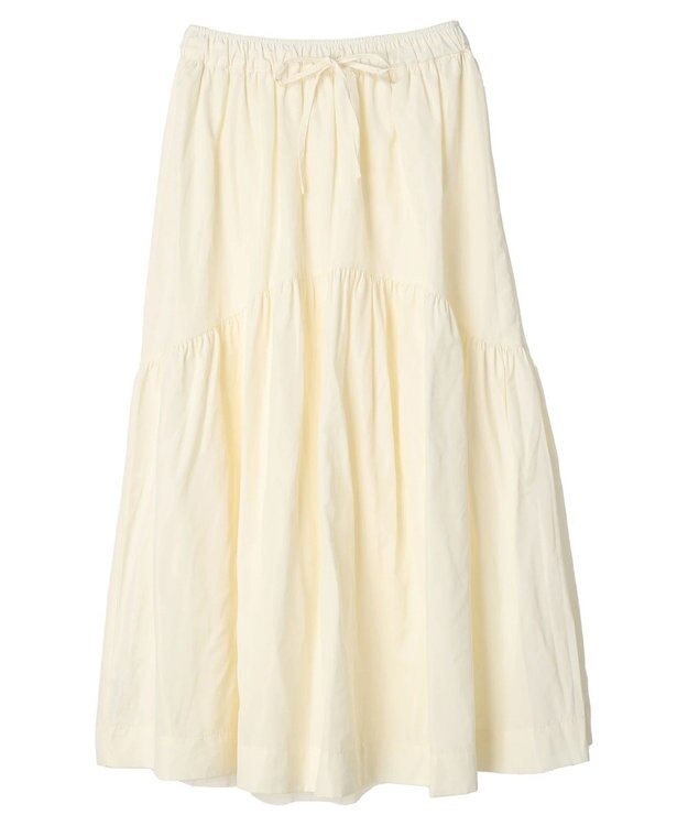 CRAFT STANDARD BOUTIQUE リバーシブルチュールスカート Ivory