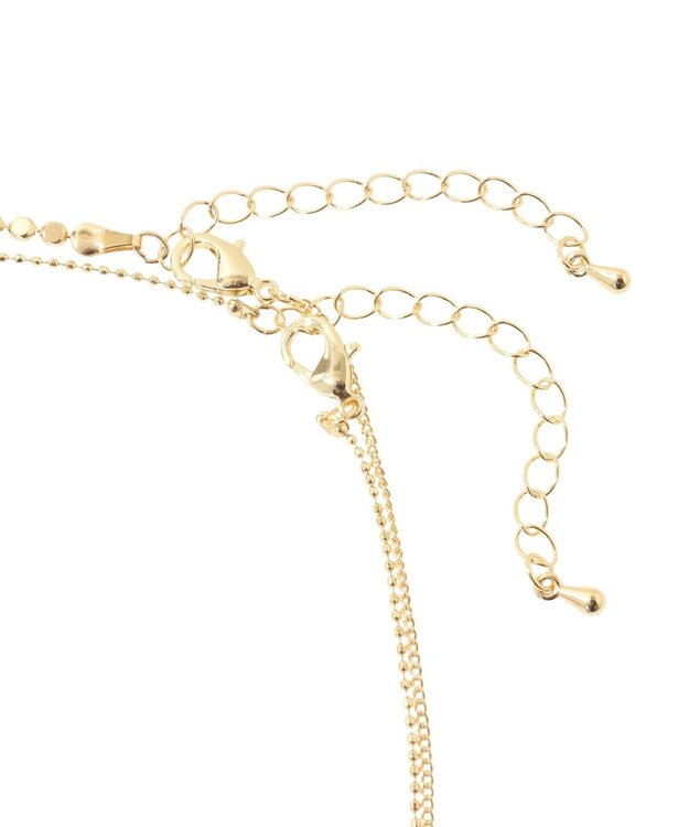 Green Parks ｅｖｅｒｙｗａｌｋ．２本セットクラフト調コインネックレス Gold