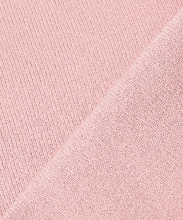 ANY KIDS 肩フリル しあわせタッチニット ピンク