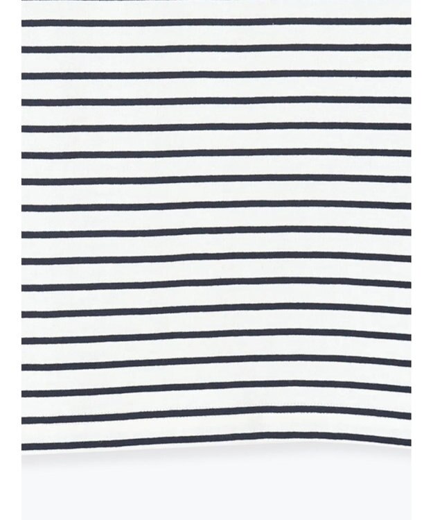 Te chichi ショルダー釦ボーダーカットソー ネイビー