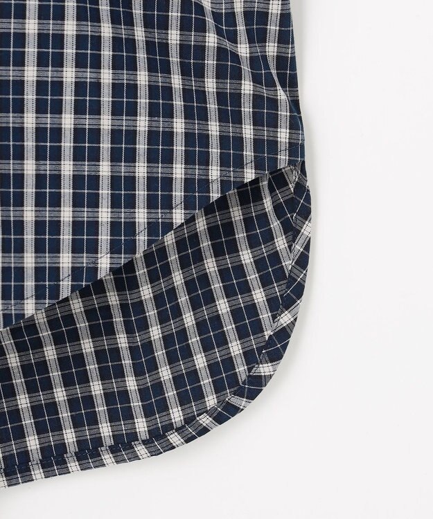 ANY 【POLO BCS別注】プレッピークロップドシャツ ブラックチェック