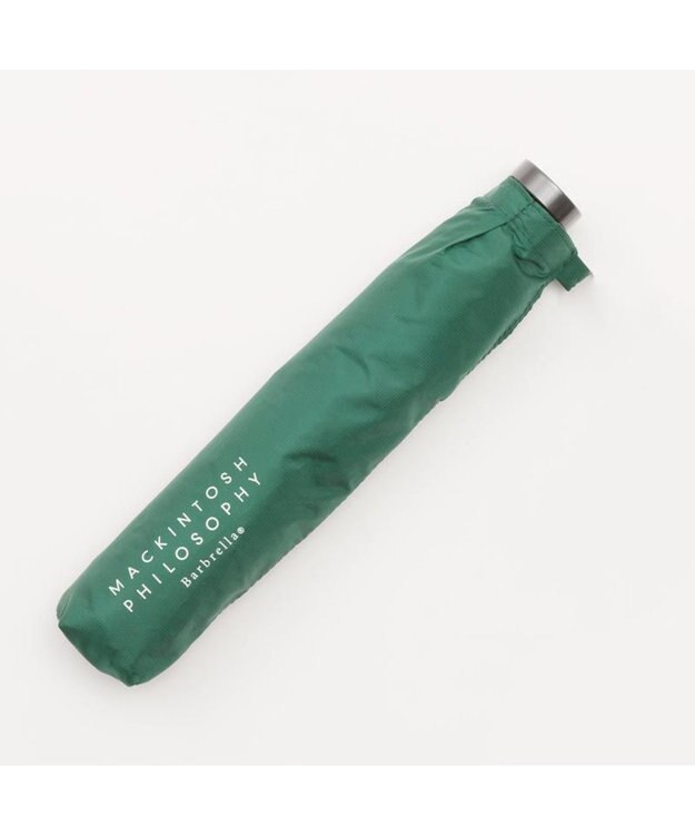 MOONBAT 【大きめ】マッキントッシュ フィロソフィー 折りたたみ傘 Barbrella 超軽量 約105g 無地 55cm ダークグリーン