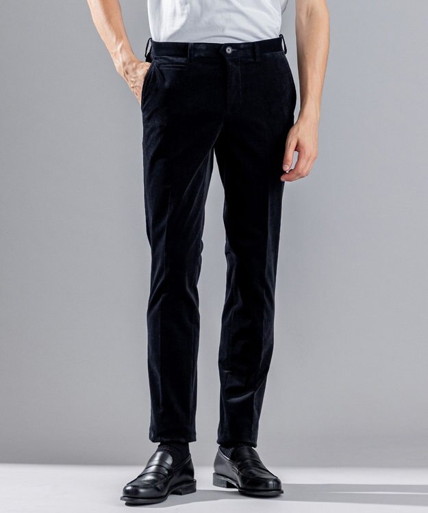 JOSEPH HOMME ライトコーデュロイストレッチ / CITY ブラック系