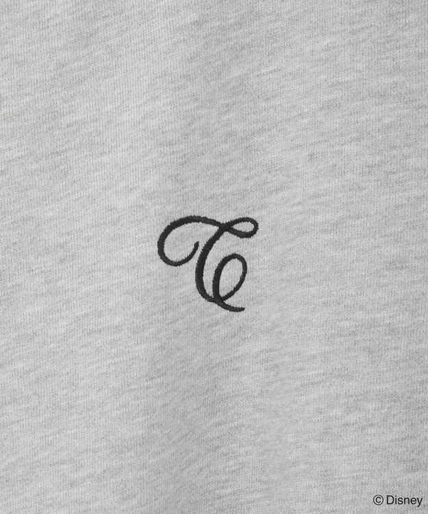 Green Parks １０１匹わんちゃん／クルエラオフショルスウェット Gray Mixture