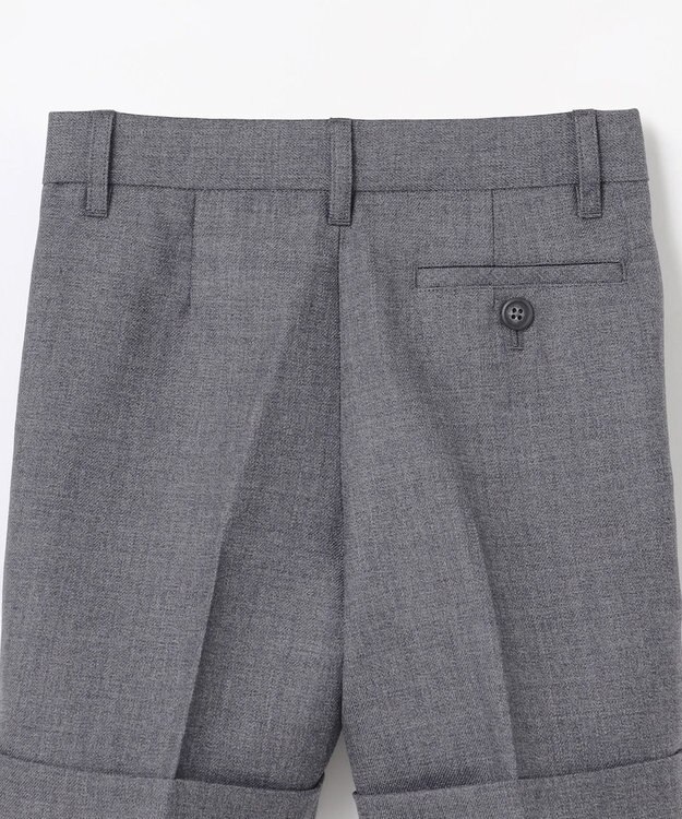 J.PRESS KIDS 【110-130cm】ウールサージ ハーフパンツ グレー系