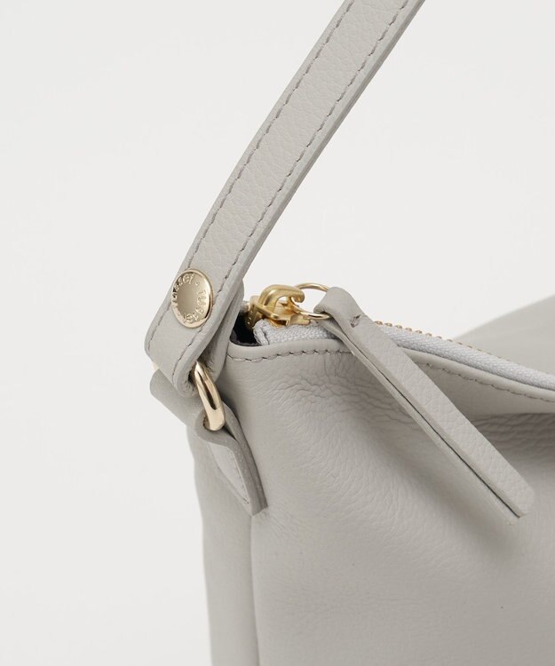 russet 《WEB限定》スタンダードミニショルダーバッグ <エンボスモノグラム>(CE-1718-WEB) L.Gray