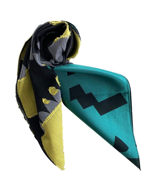 POLS キュプラスカーフ イエロー