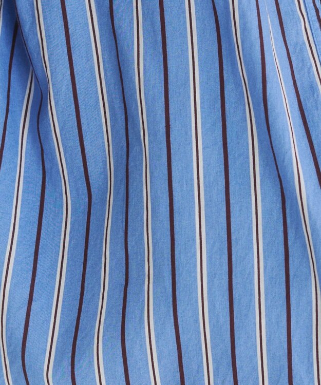 WEGO 着丈が選べる オーバーサイズ バンドカラー シャツ / ストライプ / 無地 柄2