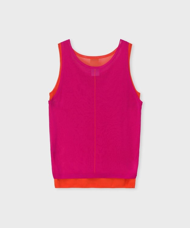 Paul Smith レイヤード シアータンクトップ ローズ