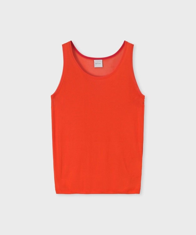Paul Smith レイヤード シアータンクトップ ローズ
