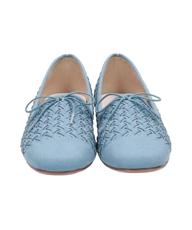 Bridget Birkin 【Bridget Birkin】メッシュリボンモカシン ブルースウェード