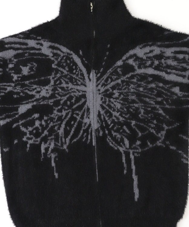 WEGO バタフライジップニット ブラック