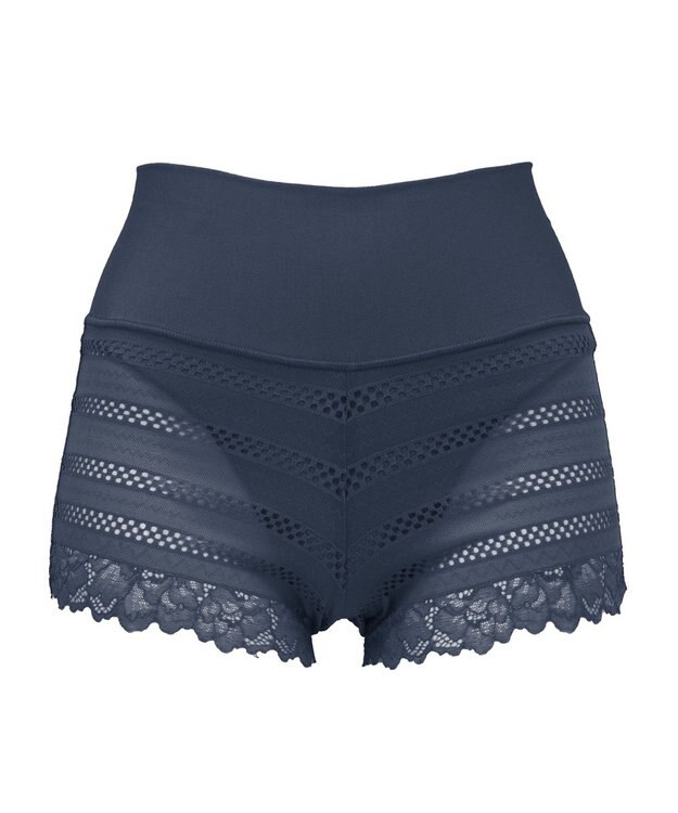 BRADELIS New York 【BRADELIS Me】 オールインワンスタイルショーツ ブラデリス 綿混ショーツ インディゴ