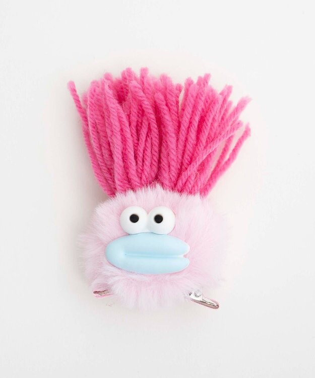 WEGO モケモケモンスターヘアクリップ 柄1