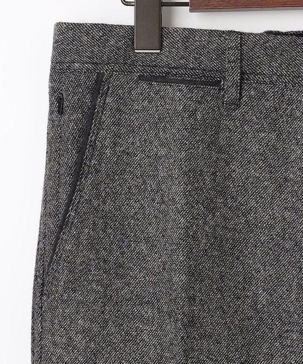 JOSEPH ABBOUD 【ストレッチ/JAPANファブリック】カシミヤブレンドリサイクルウール パンツ ライトグレー系