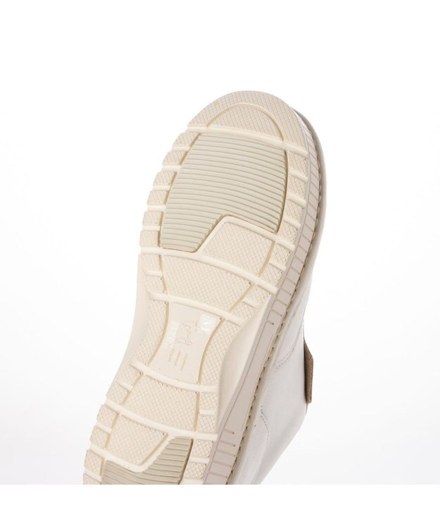 ing <ing>【サスティナブル】厚底レースアップスニーカー ホワイト