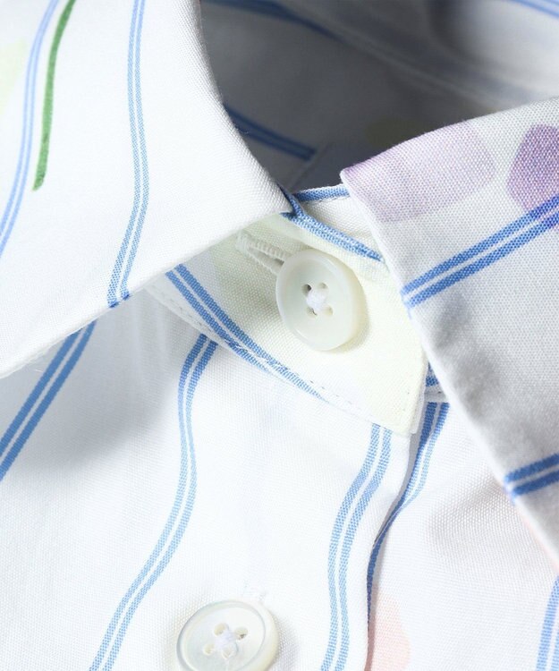 Paul Smith Mark Making プリント シャツワンピース オフホワイト