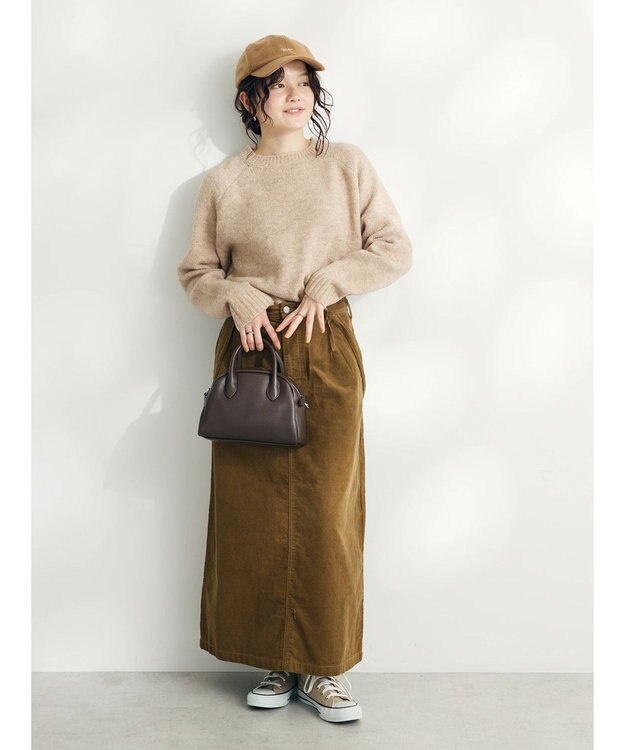 CRAFT STANDARD BOUTIQUE シンプルニットプルオーバー Beige
