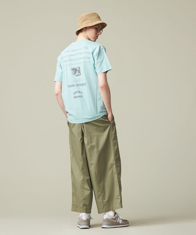J.PRESS YORK STREET 【UNISEX】バギーフィットパンツ カーキ系