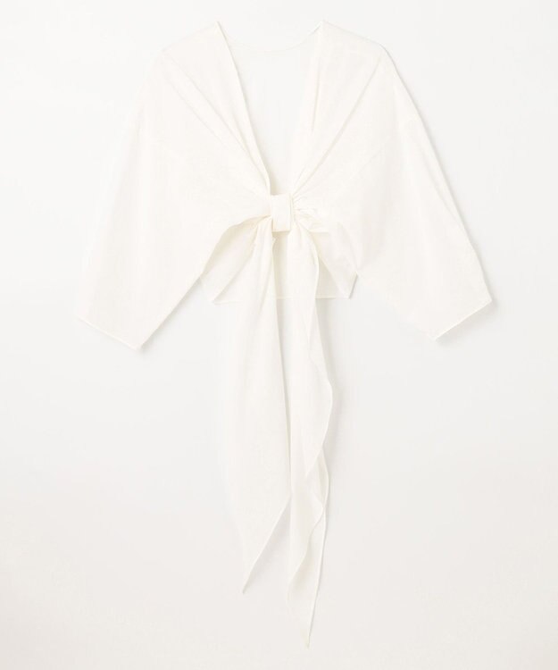 NAVE 【Nave 　洗える】マルチウェイシアーブラウス ホワイト系