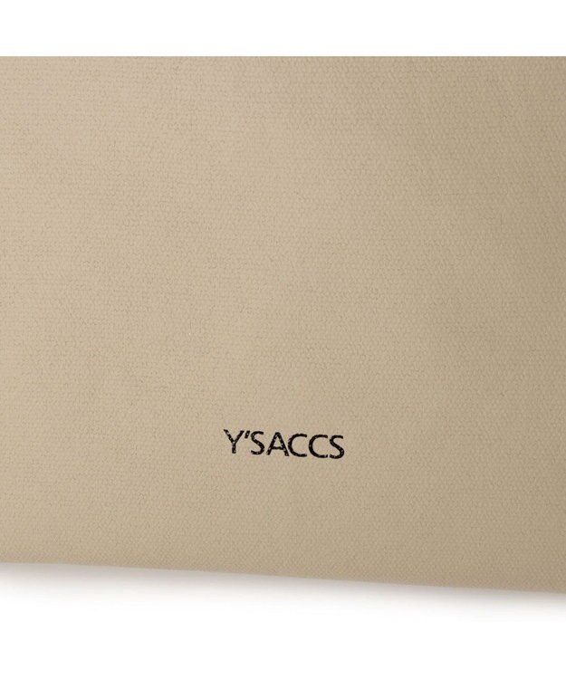 Y'SACCS コーティングキャンバス　2WAYミニトート ベージュ
