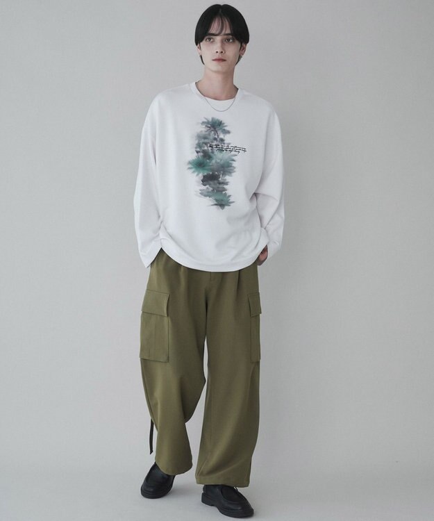 WEGO トロミフラワーモチーフLS 柄2