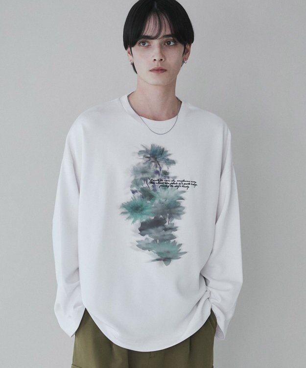 WEGO トロミフラワーモチーフLS 柄2