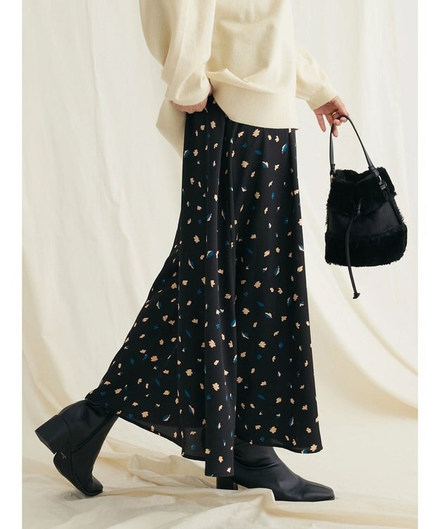 CRAFT STANDARD BOUTIQUE 柄マーメイドスカート Small Flower