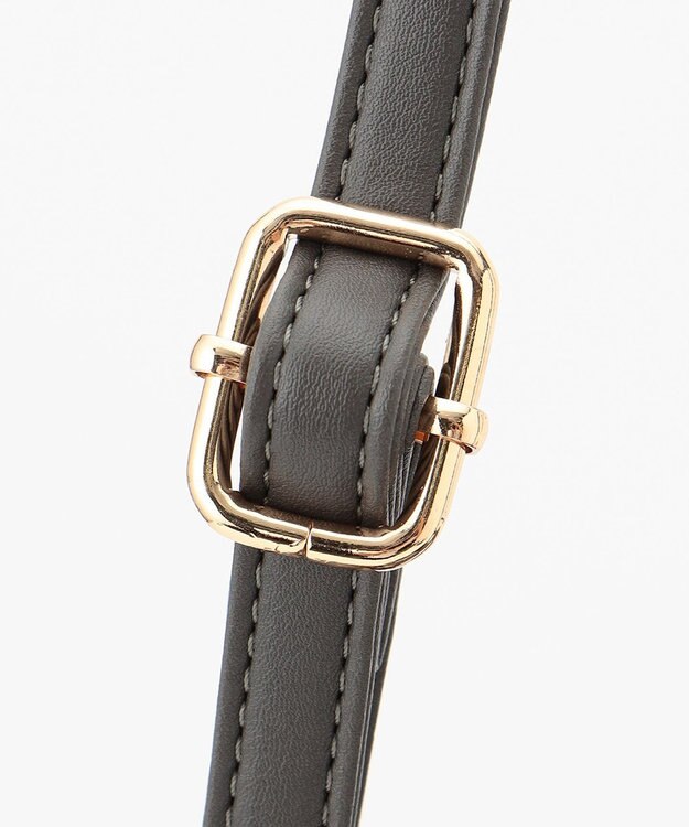 ANY ラウンドファーバッグ モカ