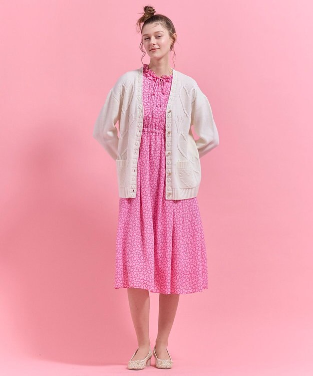 TOCCA 【chayさん着用】HEART HUG KNIT カーディガン アイボリー系