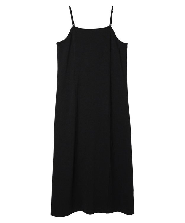 earth music&ecology ＳＥＴ２点　マルチウェイボレロキャミワンピース Black