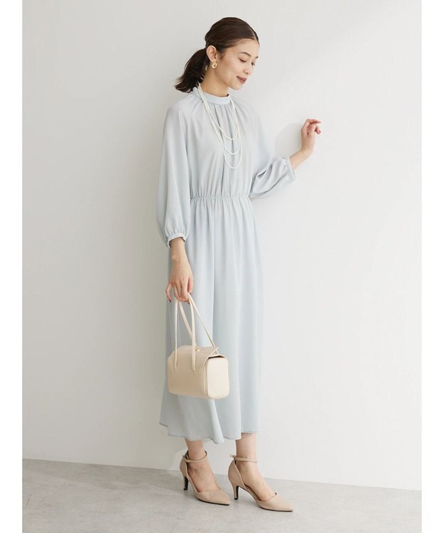 Green Parks ｅｆ－ｄｅ　モックネックワンピース Mint