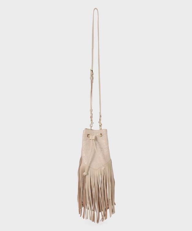 GRACE CONTINENTAL FringeBag エクリュ