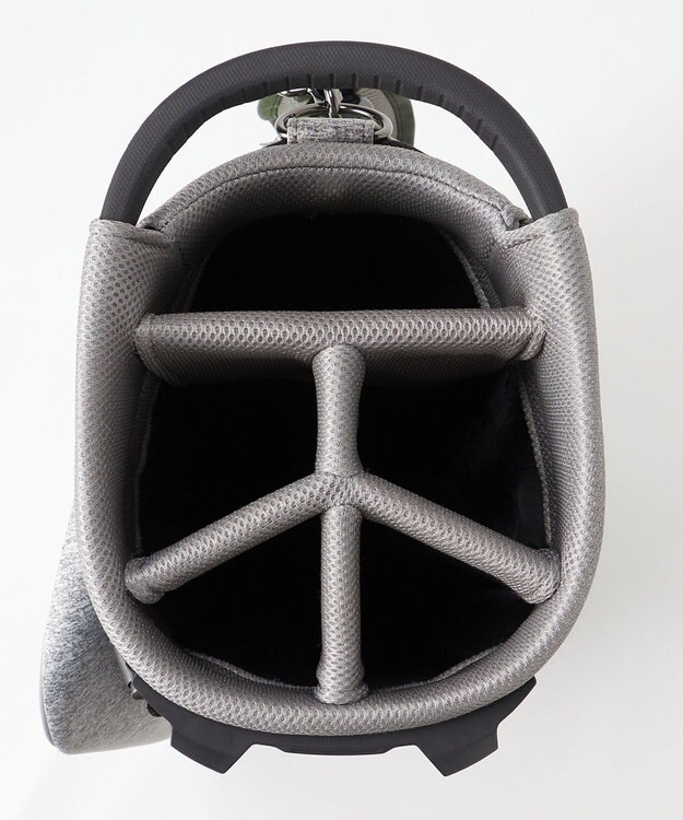 PW CIRCULUS 【25秋冬 新色追加！】【UNISEX】デタッチャブル キャディバッグ　取っ手付ポーチ・シューズケース付  ゴルフ グレー系