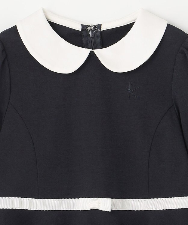 組曲 KIDS 【110-140cm】モダンネイビー ワンピース ネイビー系