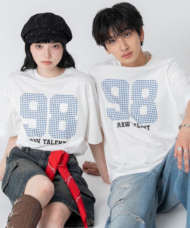 WEGO 【ユニセックス着用ITEM/XSSMLXLサイズ展開】アソートグラフィックBIG　T（SS）-2 柄43