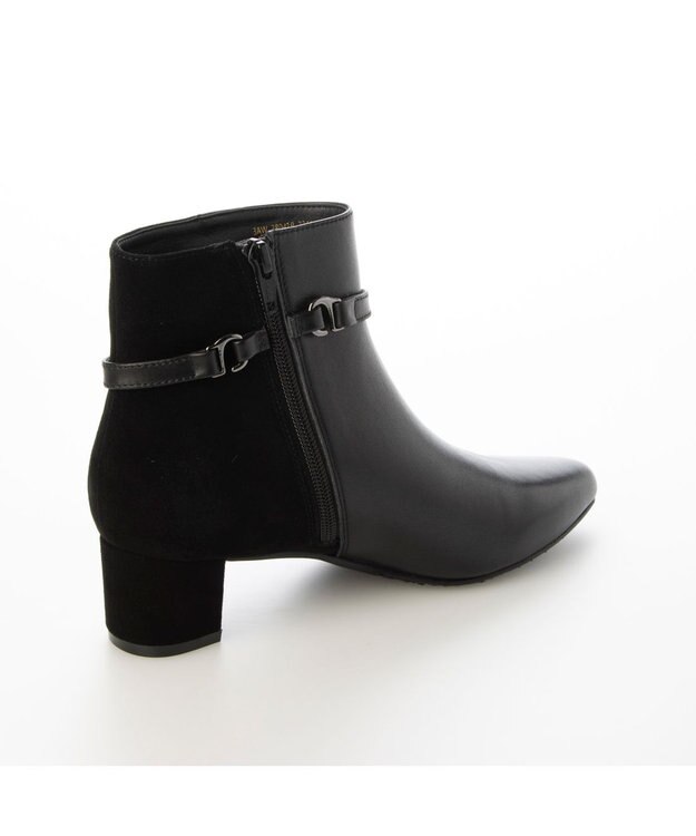 Riz raffinee <Riz raffinee>【2WAY】モチーフリボンショートブーツ ブラック