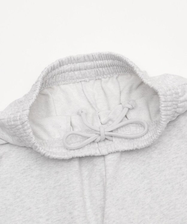 WEGO 【ウエストゴム】スウェットワイドパンツ アッシュグレー