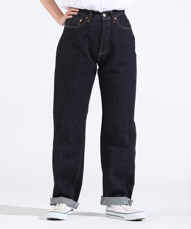 LENO BRIGITTE STRAIGHT JEANS　ストレートデニムパンツ INDIGO
