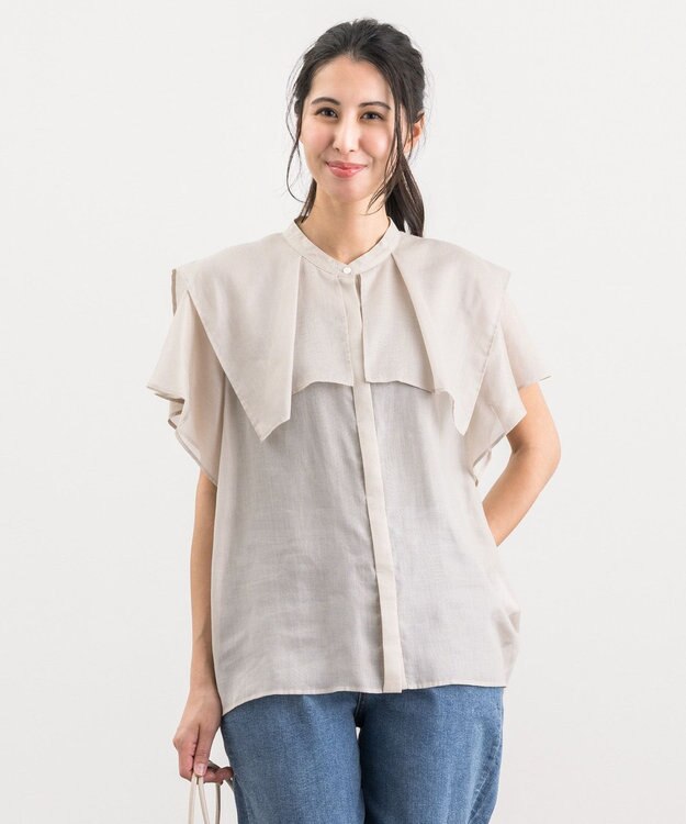 ONWARD Reuse Park 【23区】ブラウス春夏 ベージュ